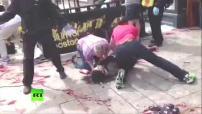 Boston Marathon 2013 Parade Of Clowns