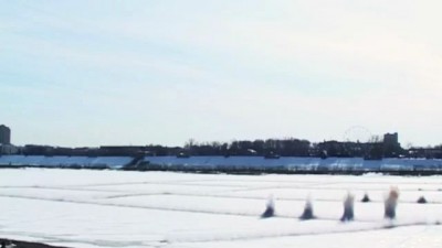 Взрыв льда