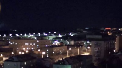 Снял на мобильник две луны !!!мурманск