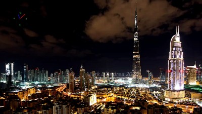 Burj Khalifa sunrise 