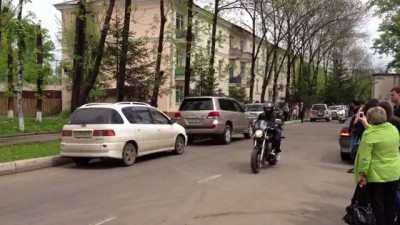 Открытие байкерского сезона в Биробиджане. 25.05.2013