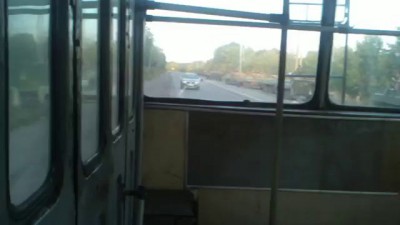 02.09.14 Колона военной техники возле Краснодона с Луганска