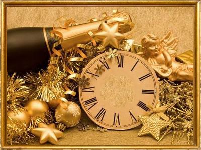 Новогодние часики