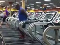 Dance on a treadmill/Танец на беговой дорожке