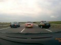 ДТП. Военный транспорт сдуло ветром.
