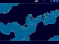 Анимированная карта ядерных взрывов (1945-1998)