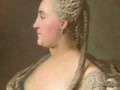21.Ф. Рокотов. Портрет Екатерины II. 1763 г. Государственная