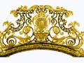 кровати золотая