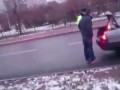 Удушить в ответ на замечание. ДПС Москва.