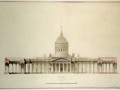 А.Н. Россия, 1810 Проект Казанского собора. Западный фаса