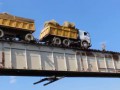 Мост не для трусов БАМ Река Витим