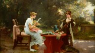Marcus_Stone_-_Her_First_love_Letter_-_1930