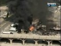 Взрыв склада газовых баллонов