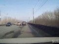 Самара Южное шоссе въезд в город, закрутило