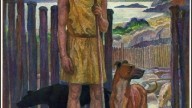 Ньюэлл. Евмей, свинопас, 1929 г. N. C. Wyeth - Eumaeus, the Swineherd