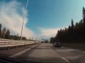 Жена верещит в автомобиле