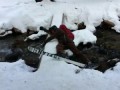 Проехал через речку
