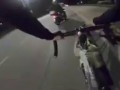 Не того велосипедиста подрезали