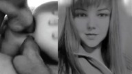 The face of Juicypussy2288 and her double penetration into the anus and pussy