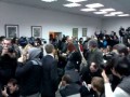 В Жириновского в Киеве бросили квашеной капустой