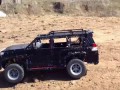 Motorized LEGO Technic Toyota Prado 150. Outdoor drive.