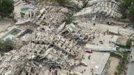 Imágenes aéreas de La Guaira. Terremoto en Venezuela