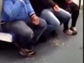 Семки в метрошке
