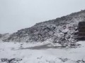 снег