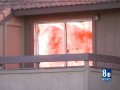 Cat Escapes Apartment Fire in Las Vegas