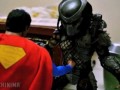 Man of Steel vs Predator (stop motion short)