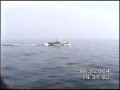 Нарушителя границы чуть не потопили! (эксклюзивная съёмка)