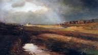 с церковью. 1885