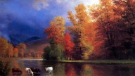 Albert Bierstadt.On the Saco