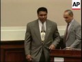 USA: MUHAMMAD ALI AT PARKINSON'S DISEASE RESEARCH HEARING