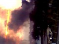 Кривой Рог 20.03.2014 горит танк с полным боекомплектом.