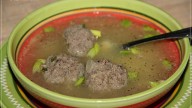 с фрикадельками и отрубями