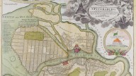 из ранних генеральных планов Санкт-Петербурга