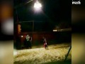 В селе в Дагестане вместо фонаря на улице повесили люстру