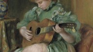 Renoir, Pierre-Auguste ,woman -with a guitar 1897