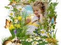 3.05.2021 Пасхальный на белом фоне