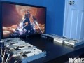 Duke Nukem Theme on eight floppy drives