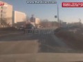 Момент ДТП КамАЗ сбил школьников под Новосибирском. Один ребенок погиб 31.03.2016