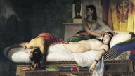 Клеопатры. Картина Jean André Rixens (1874 г.)