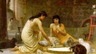 Лонг. «Священнодействие в честь Баст» (1888)