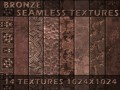 Bronze seamless textures