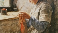 Albert Anker. Fensternische