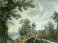 20.Вид на мост кордигардиями и Коннетабль в Гатчине. И.Д.