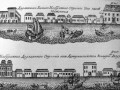 2.Литография Набережная Невы. Застройка деревянными зд