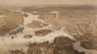 на Стокгольм, гравюра 1868 года