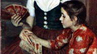 Oszkar Glatz.Игра в карты.